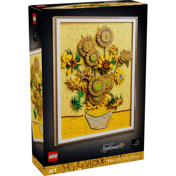 LEGO 31215 Vincent van Gogh - Girasoli
