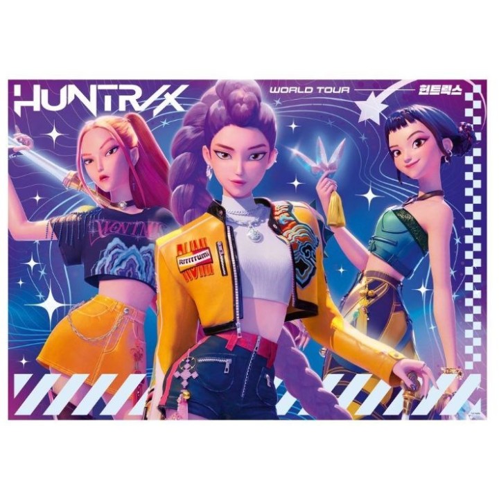 RAVENSBURGER K-Pop Demon Hunters 4 x 100 pc