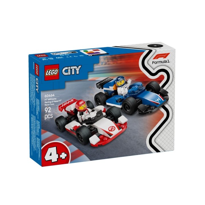 LEGO 60464 Monoposto Williams Racing e Haas F1®