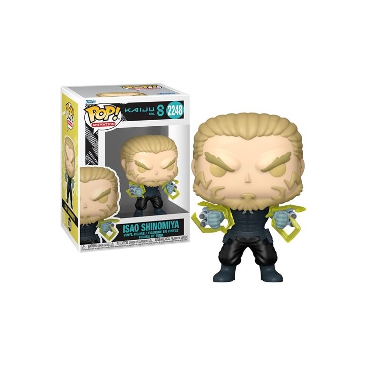 FUNKO POP Animation: Kaiju No8 - 2248 Isao Shinomiya 9cm