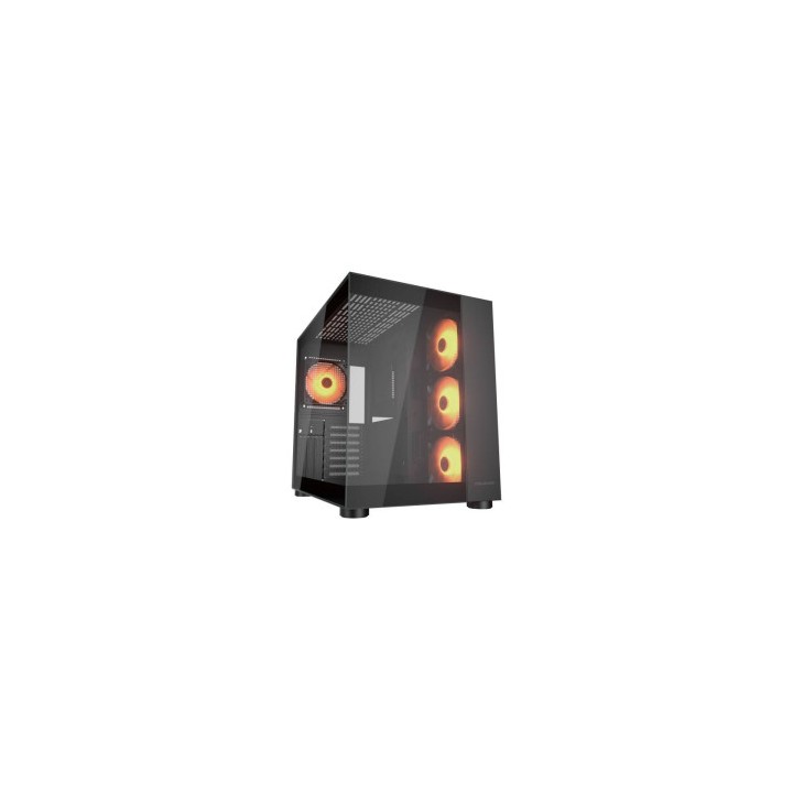 COUGAR CASE MID TOWER CUBE FV 150 RGB BLK D.CHAMBER 3120+120mm ARGB F.