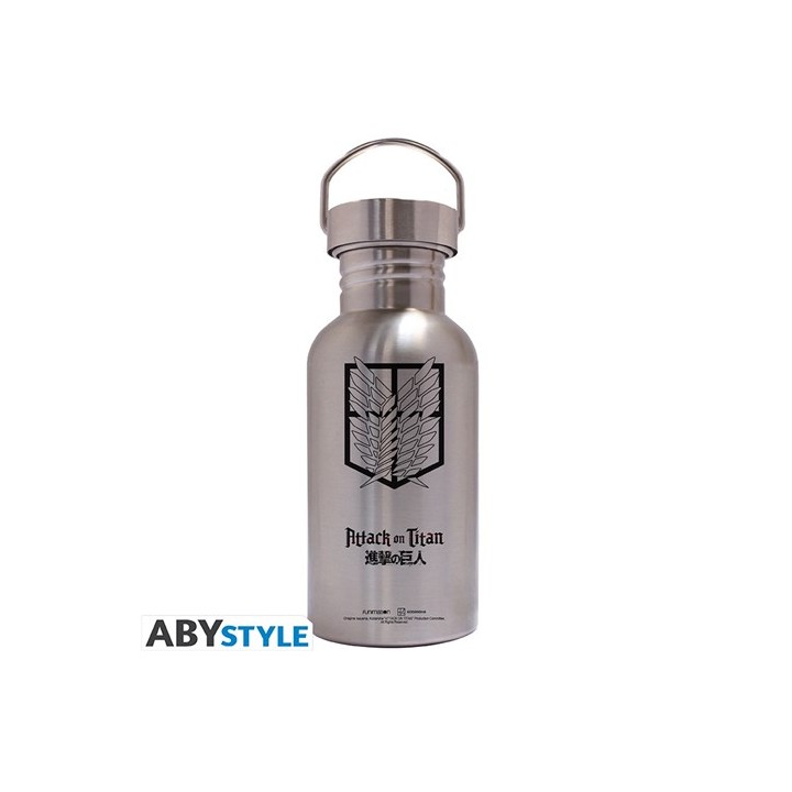 ABYSTYLE ATTACK ON TITAN - Borraccia termica in acciaio 500ml: "Scout.