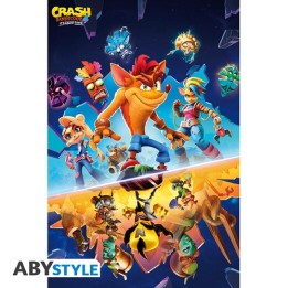 ABYSTYLE CRASH BANDICOOT - Poster grande: "It's about time" (91.5x61)