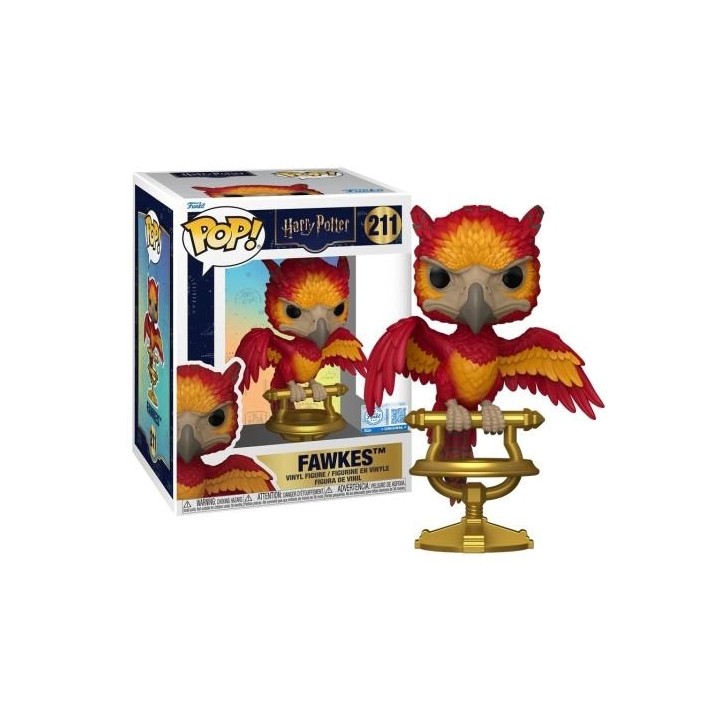 FUNKO POP Premium Harry Potter - 211 Fawkes On Perch 9cm