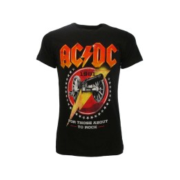 AC/DC - FOR THOSE ABOUT TO ROCK T-shirt L nera