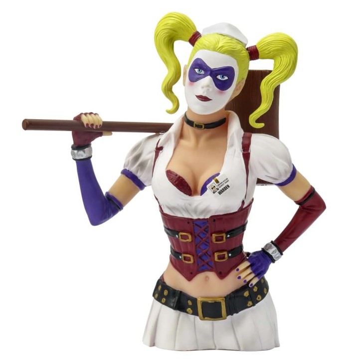 MONOGRAM - 102127 - Harley quinn arkham asylum - Busto Salvadanaio