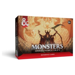Dungeons & Dragons - Reference Cards: Monsters (Animals and NPCs) - ENG 🇬🇧