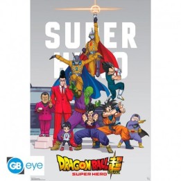 ABYSTYLE DRAGON BALL HERO - Poster grande: "Group" (91.5x61)