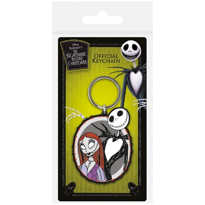 PYRAMID DISNEY: NIGHTMARE BEFORE CHRISTMAS - PORTACHIAVI IN GOMMA: JACK & SALLY