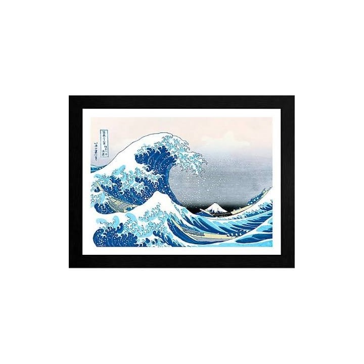ABYSTYLE HOKUSAI - Poster incorniciato: "Great Wave" (30x40) x2