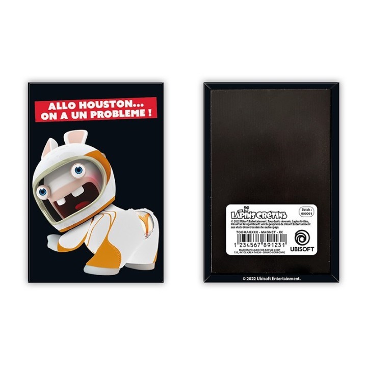 ABYSTYLE Raving Rabbids - Calamita : " ASTRONAUT"