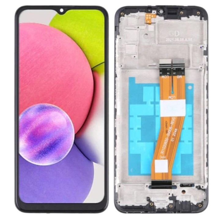 DISPLAY LCD + TOUCHSCREEN DISPLAY COMPLETO + FRAME PER SAMSUNG GALAXY.