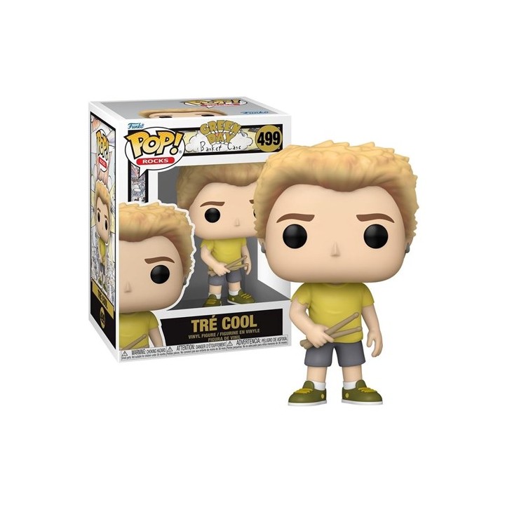 FUNKO POP Rocks: Green Day - 499 Tre Cool (Basket Case) 9cm