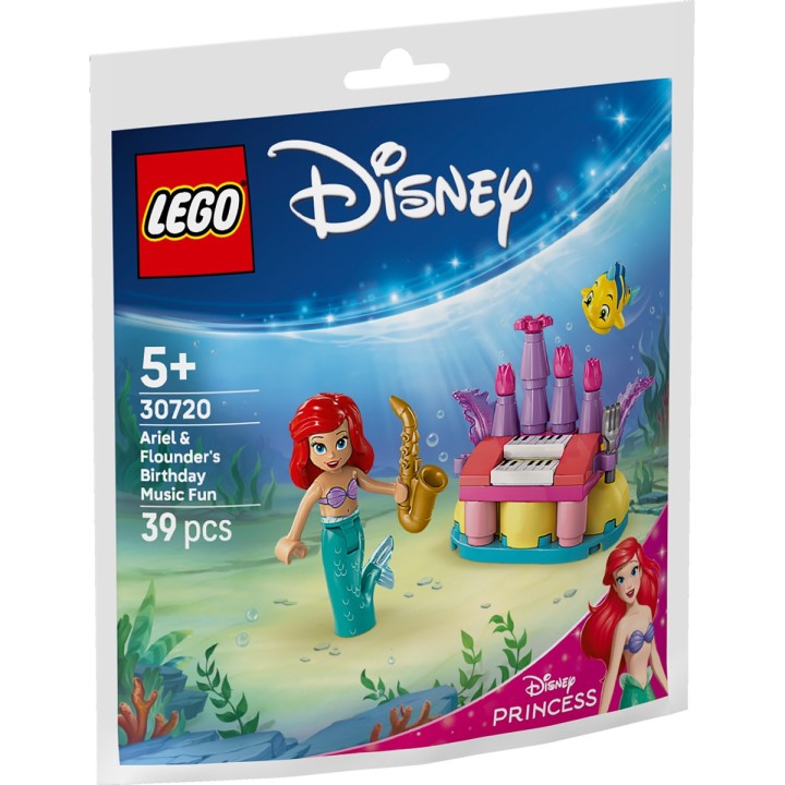 LEGO 30720 DISNEY - Divertimento musicale per il compleanno di Ariel e Flounder