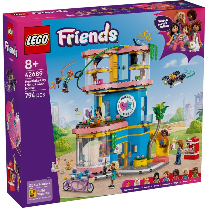 LEGO 42689 Friends - Casa dell'amicizia di Heartlake City