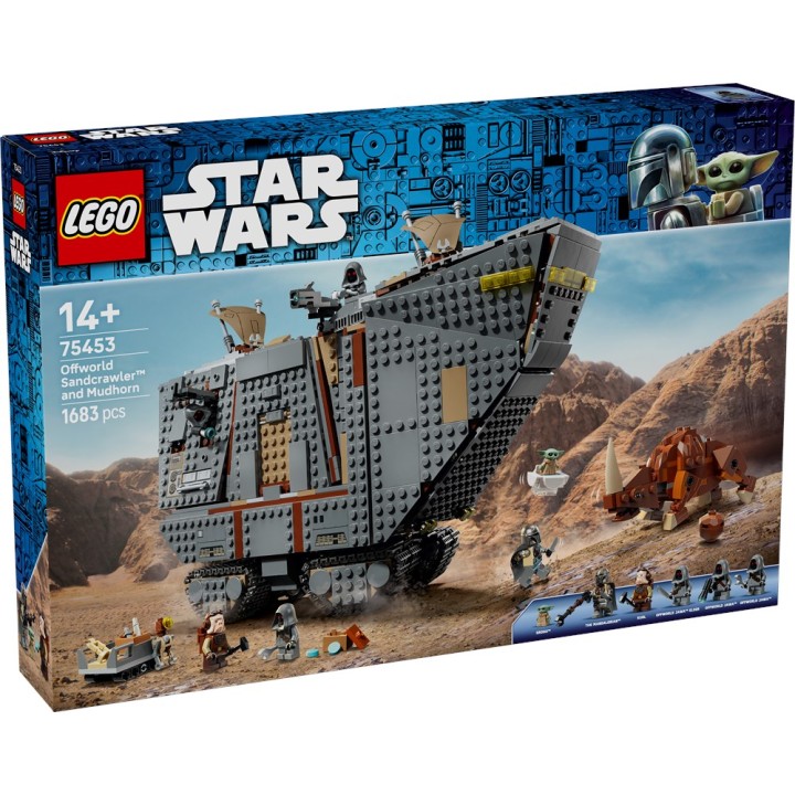 LEGO 75453 STAR WARS - Sandcrawler e Mudhorn Offworld