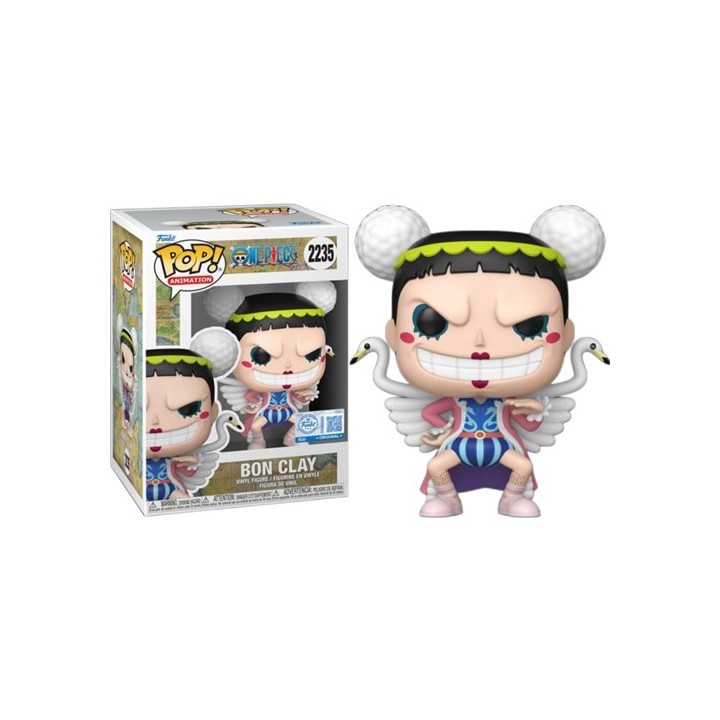 FUNKO POP Animation: One Piece - 2235 Bon Clay With Chase (Exclusive) 9cm