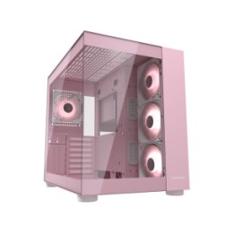 COUGAR CASE MID TOWER DUAL CHAMBER FV150 RGB ROSA 3x120INV+120 + HUB
