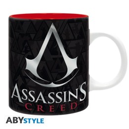 ABYSTYLE ASSASSIN'S CREED - Tazza 320 ml: "Crest black & red"