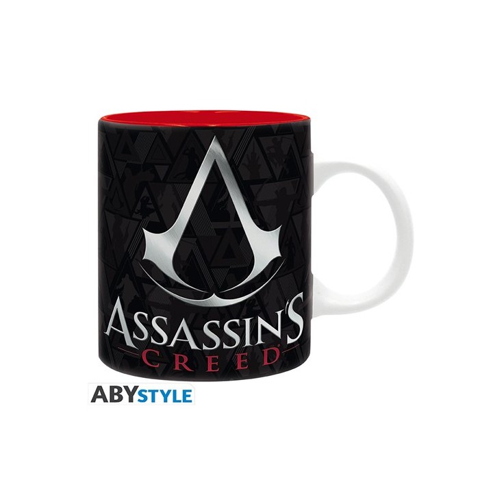 ABYSTYLE ASSASSIN'S CREED - Tazza 320 ml: "Crest black & red"