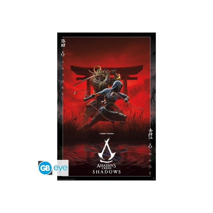 ABYSTYLE ASSASSIN'S CREED - Poster Maxi: "Shadows key Art" (91.5x61)