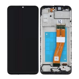 DISPLAY LCD + TOUCHSCREEN DISPLAY COMPLETO + FRAME PER SAMSUNG GALAXY.