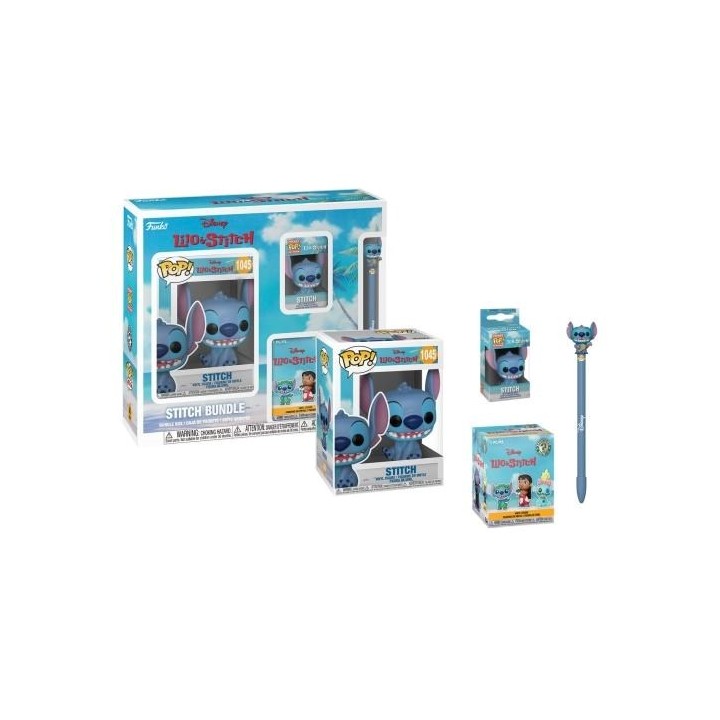 FUNKO POP Disney: Lilo & Stitch - Stitch Bundle 4pz