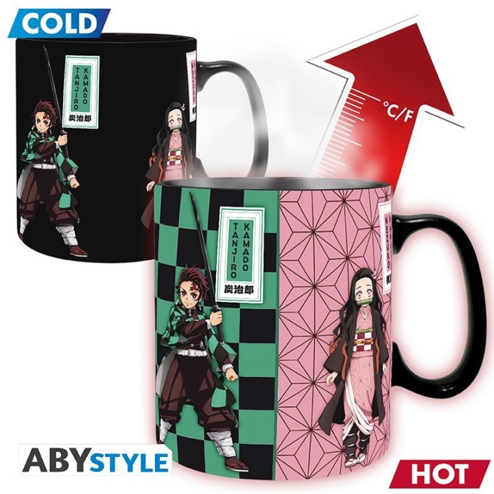 ABYSTYLE DEMON SLAYER - Tazza termosensibile 460 ml: "Slayers"