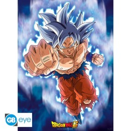 ABYSTYLE DRAGON BALL SUPER - Poster 52x38 : " Goku Ultra Instinct"
