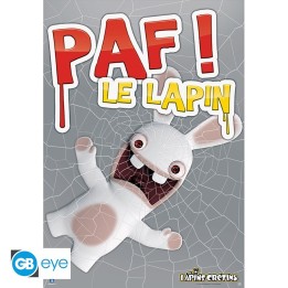 ABYSTYLE RAVING RABBIDS - Poster Maxi 98x68 : "Paf! The Rabbit"