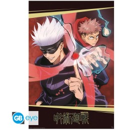 ABYSTYLE JUJUTSU KAISEN -Stampa Maxi 91.5x61: "Itadori & Gojo"