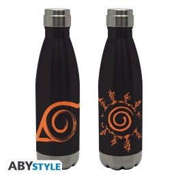 ABYSTYLE NARUTO SHIPPUDEN - Bottiglia acciaio: "Konoha"