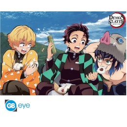 ABYSTYLE DEMON SLAYER - Poster grande: "Tanjiro,Zenitsu,Inosuke" (91.5x61)
