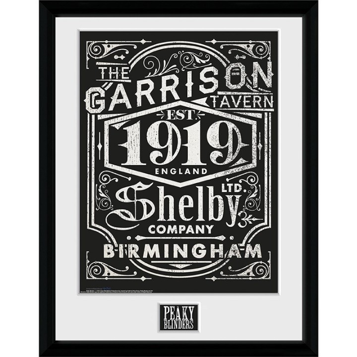 ABYSTYLE PEAKY BLINDERS - Poster Incorniciato: "Shelby Company"