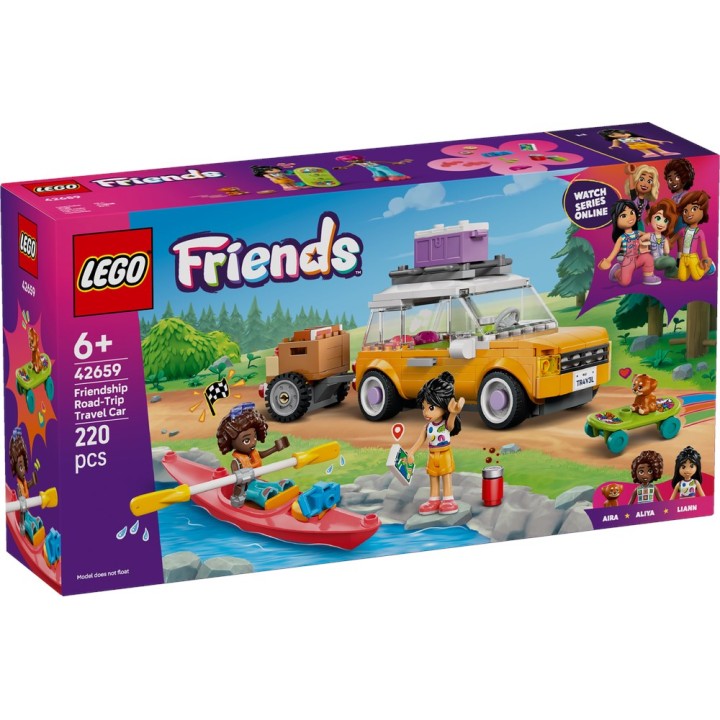 LEGO 42659 FRIENDS Viaggio in auto con il cucciolo