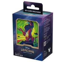 RAVENSBURGER Disney: Lorcana - Set 6 Mare di Azzurrite - Porta Mazzo - Scar - Vengeful Lion