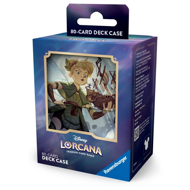 RAVENSBURGER Disney: Lorcana - Set 8 Il Regno di Jafar - Porta Mazzo - Tinker Bell - Giant Fairy