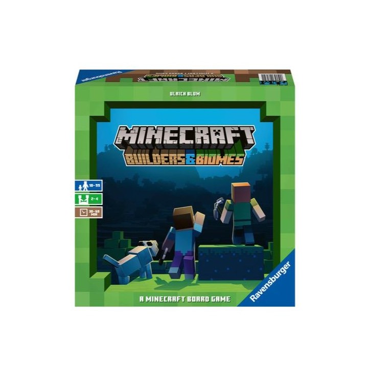 RAVENSBURGER Minecraft Builders & Biomes (gioco base)