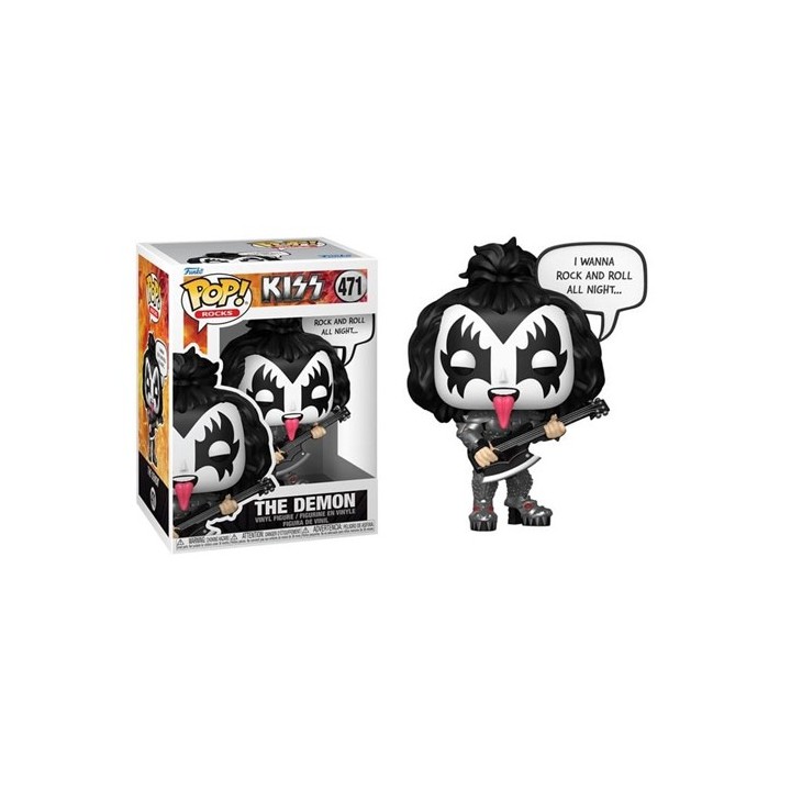 FUNKO POP Rocks Sayings: The Demon(R&R All Night) 9 cm