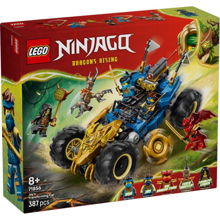 LEGO 71856 NINJAGO - Auto mutaforma di Jay