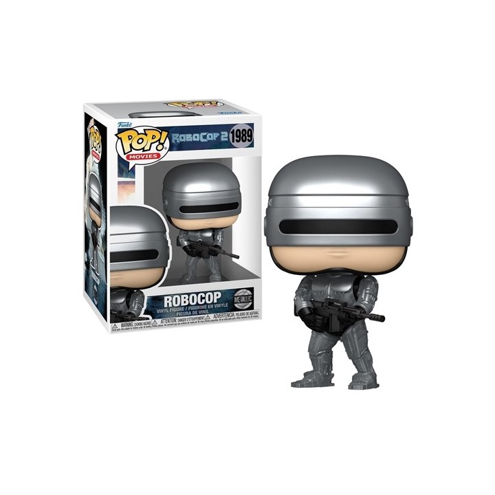 FUNKO POP Movies: Robocop 2 - 1989 Robocop (MT) With Chase 9cm