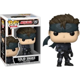 FUNKO POP Games: Metal Gear Solid - 1297 Solid Snake 9cm