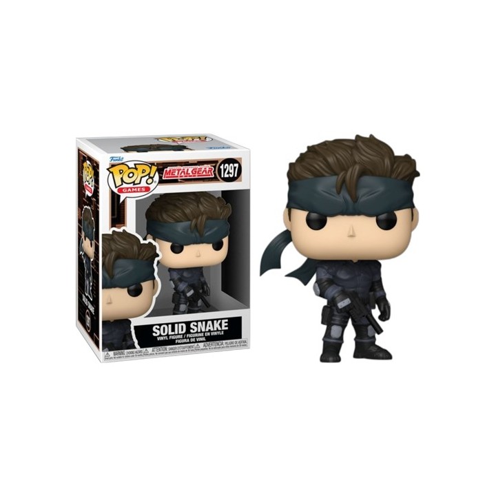 FUNKO POP Games: Metal Gear Solid - 1297 Solid Snake 9cm