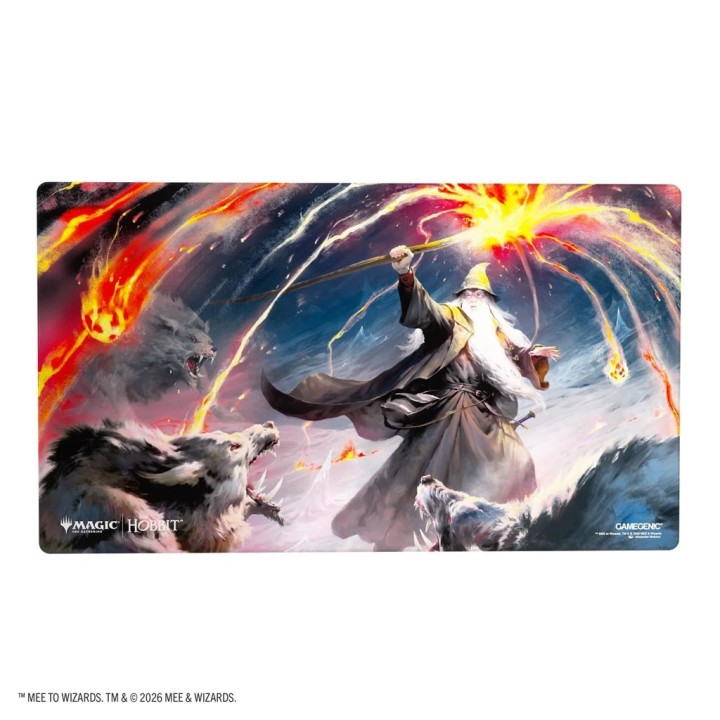GAMEGENIC Magic: The Gathering - The Hobbit - Shiny Playmat - Gandalf, Shadow's Foe