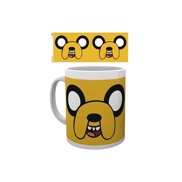ABYSTYLE ADVENTURE TIME - Tazza 320 ml : " Jake Face"