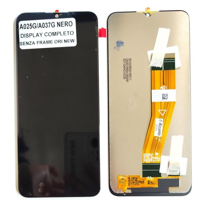 DISPLAY LCD + TOUCHSCREEN DISPLAY COMPLETO SENZA FRAME PER SAMSUNG GA.