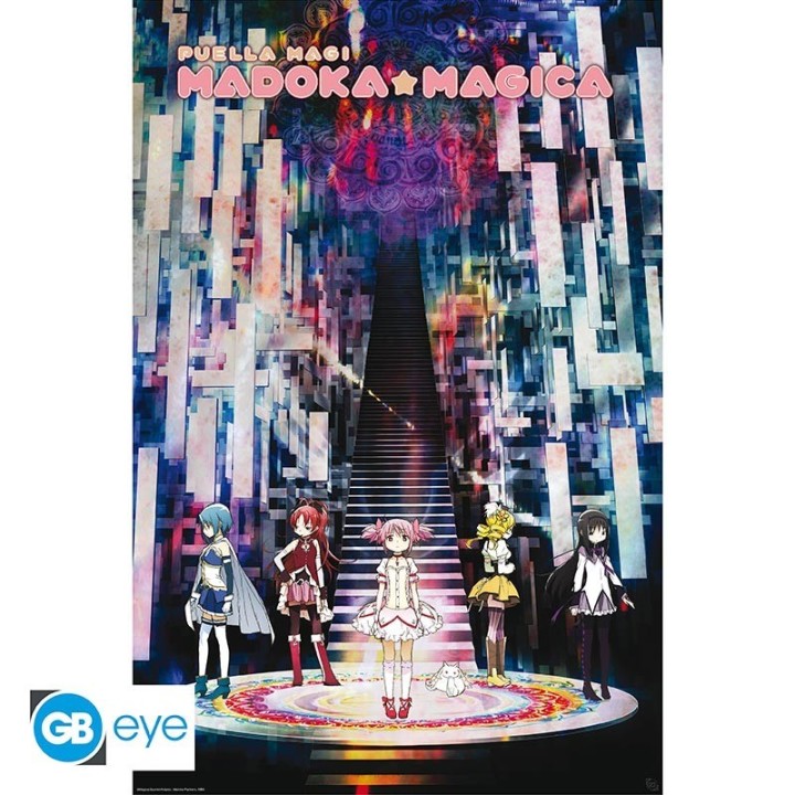 ABYSTYLE PUELLA MAGI MADOKA MAGICA - Poster grande: "Key Art" (91.5x61)