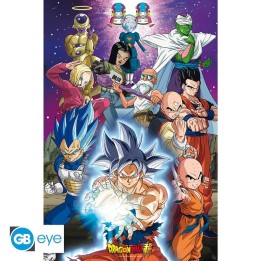 ABYSTYLE DRAGON BALL SUPER - Poster Maxi 91.5x61: "Universe 7"