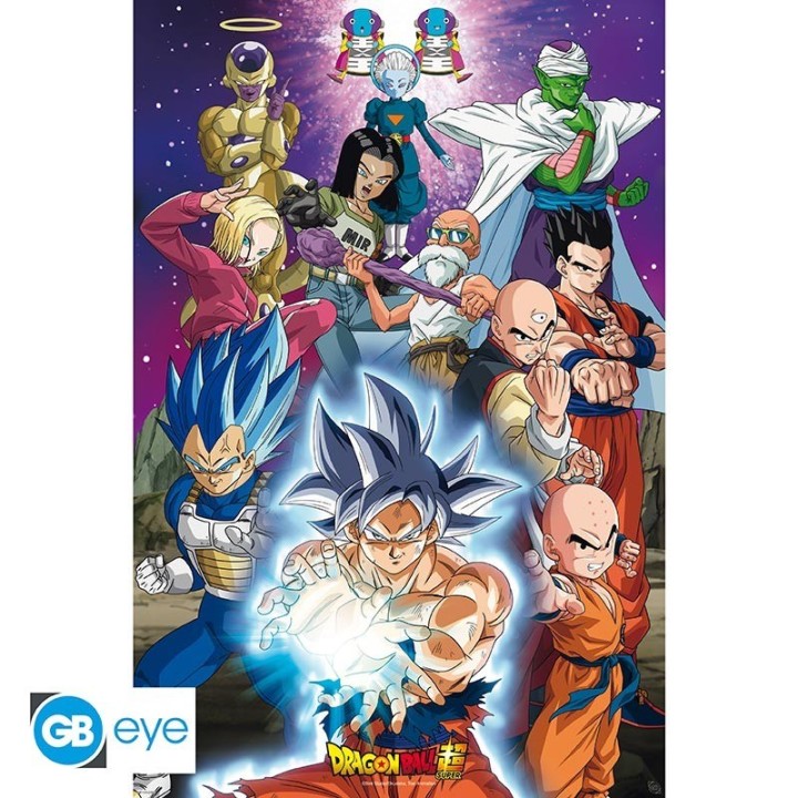 ABYSTYLE DRAGON BALL SUPER - Poster Maxi 91.5x61: "Universe 7"