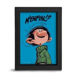 ABYSTYLE GASTON - Poster incorniciato: “M’ENFIN”
